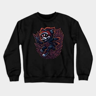 Red Panda Ninja_015 Crewneck Sweatshirt